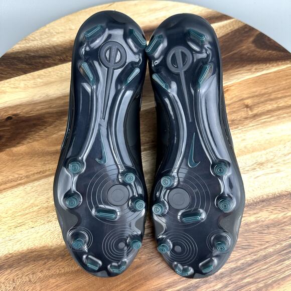 Mens 6.5 / Womens 8 - Nike Tiempo Legend 10 Elite FG Black Soccer Cleats NEW - Picture 6 of 7